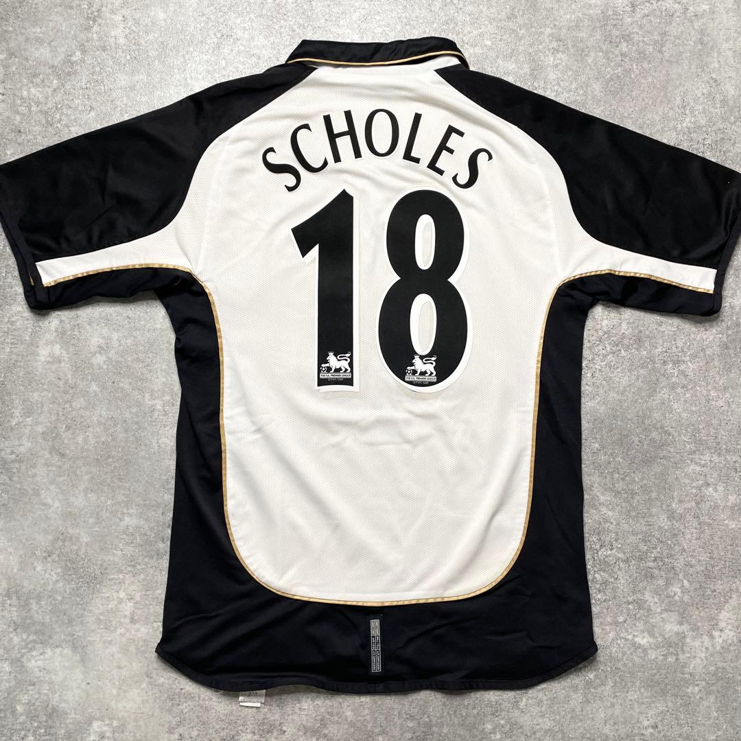 【正規01-02 マンチェスターユナイテッド 100周年 Scholes#18】
