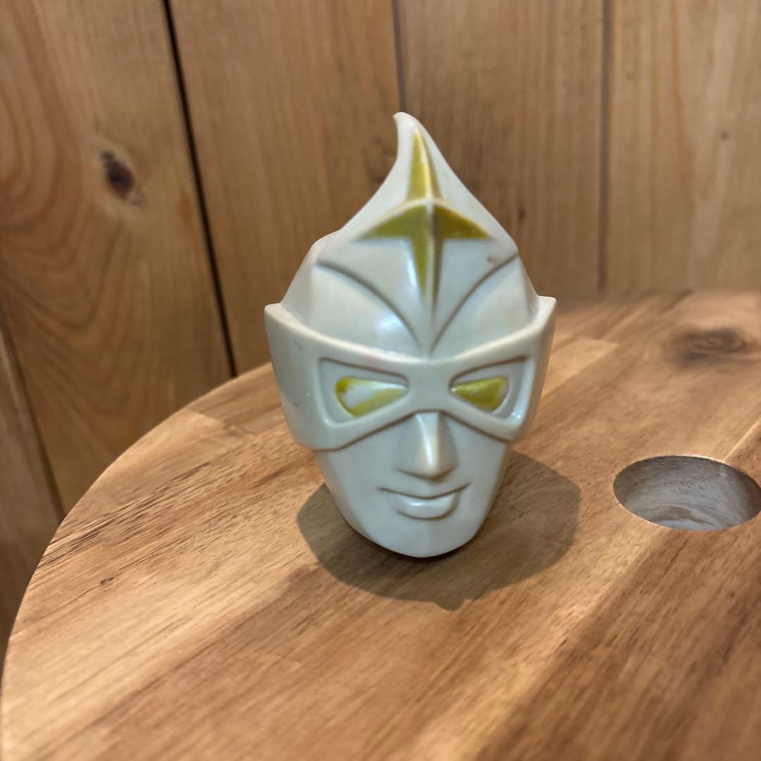 ミラーマン ソフビ ブルマァク 面付き (面被らせないで300mmぐらい)