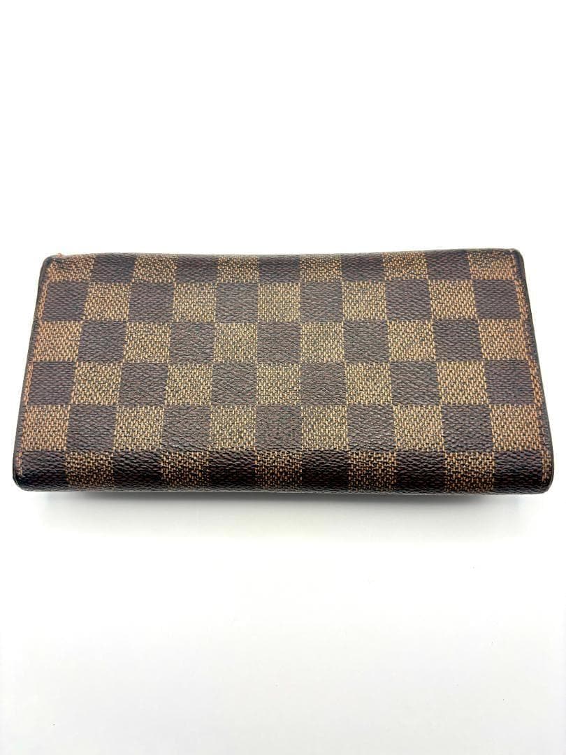 ルイヴィトン ダミエ エベヌ ポルトフォイユ サラ 二つ折り長財布 N61734