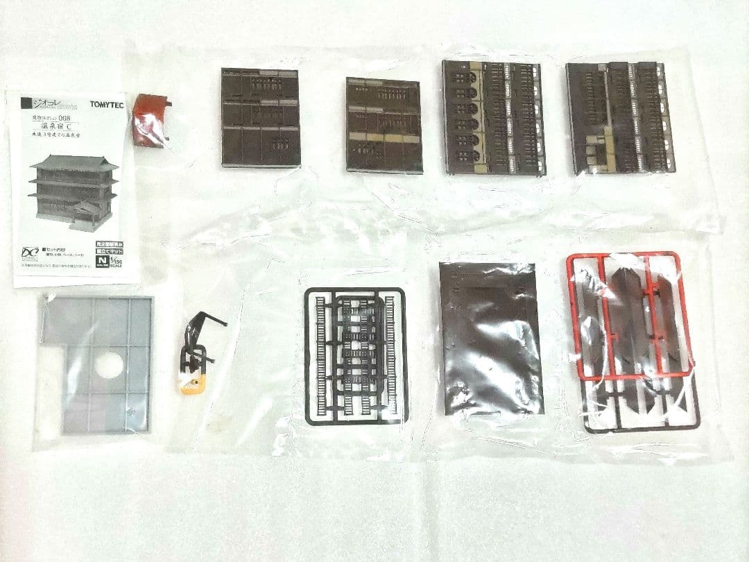 ジオコレ 温泉宿C 農家F2 商店セット ４点セット Nゲージ トミーテック