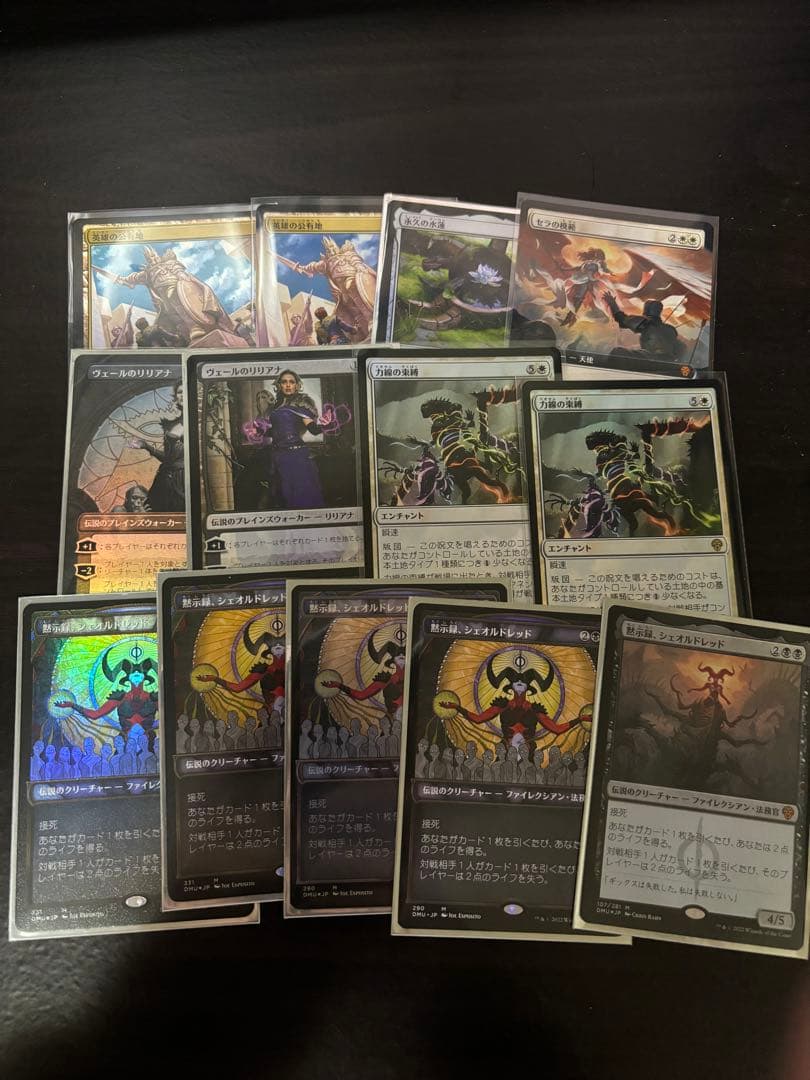 引退品　団結のドミナリア　シェオルドレッド　まとめ売り　foil