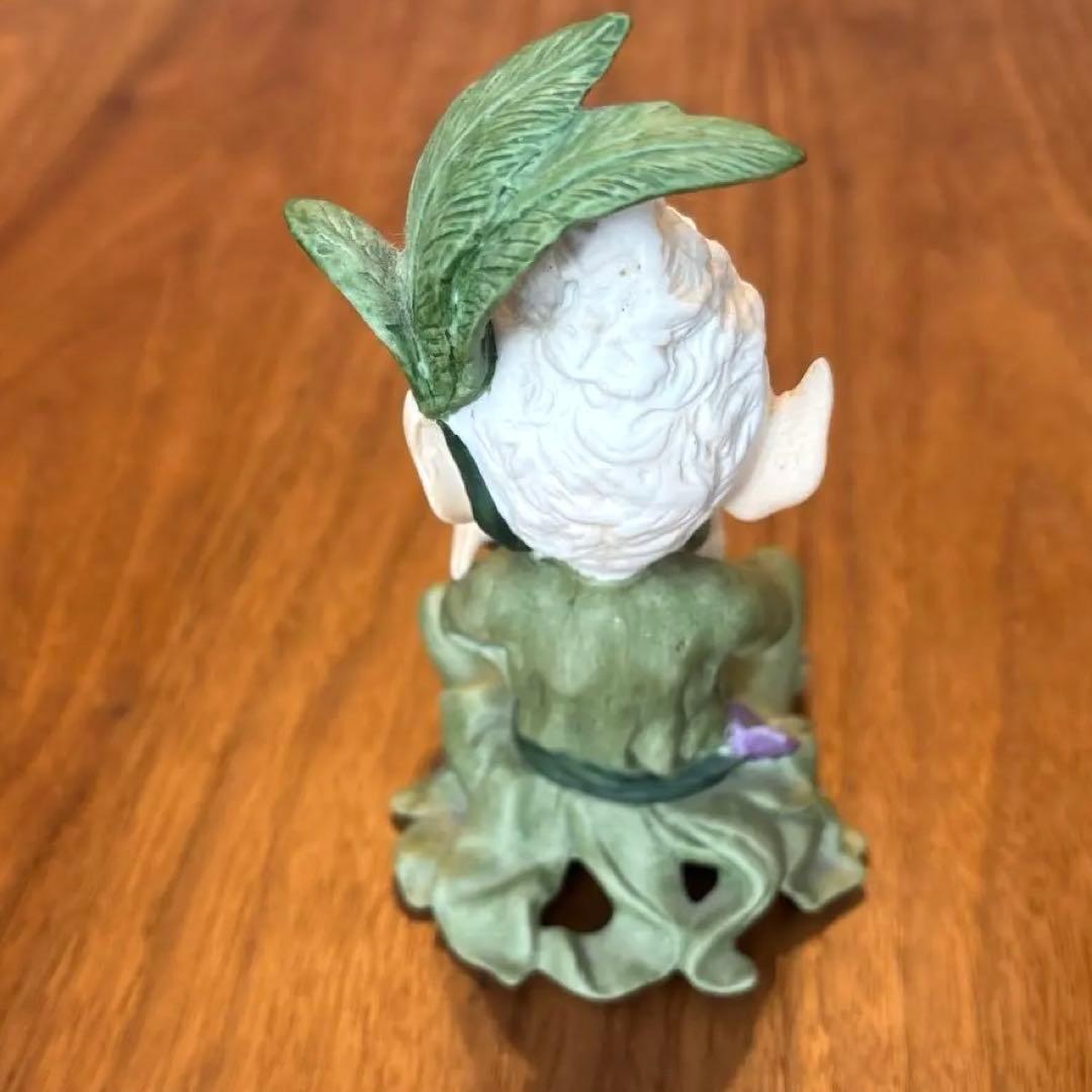【最終値下げ】【希少】　与勇輝　妖精　陶器　人形　ニングル　チュチュ