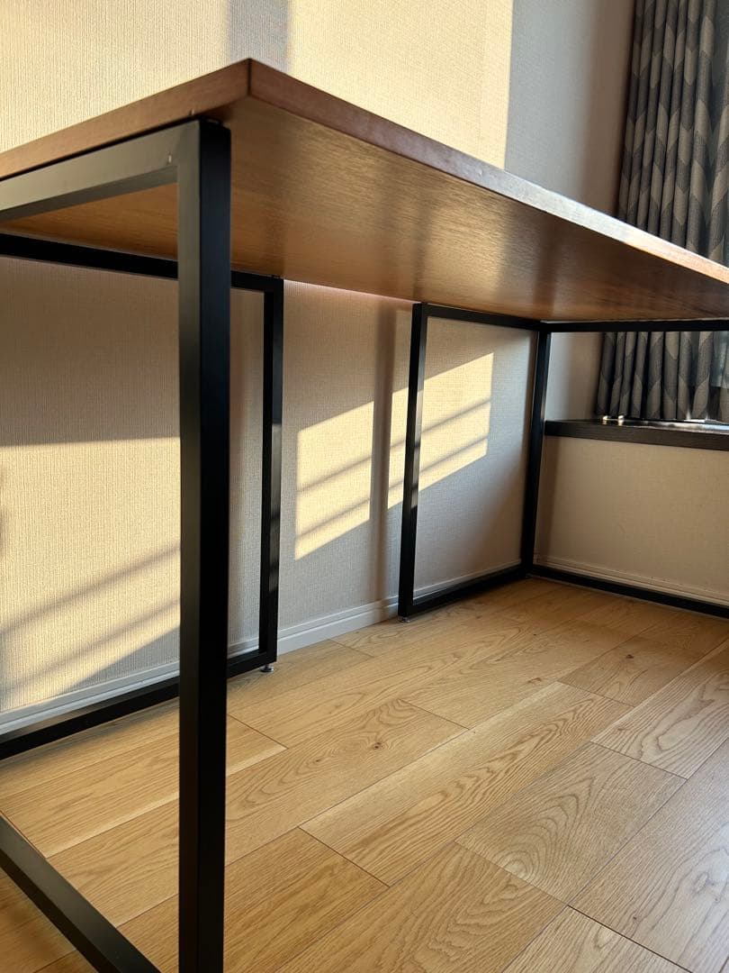 【BISLEY】ビスレー デスク用脚 (Lフット600) スチール ブラック