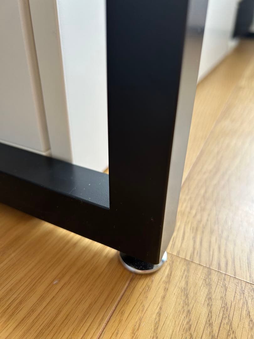 【BISLEY】ビスレー デスク用脚 (Lフット600) スチール ブラック