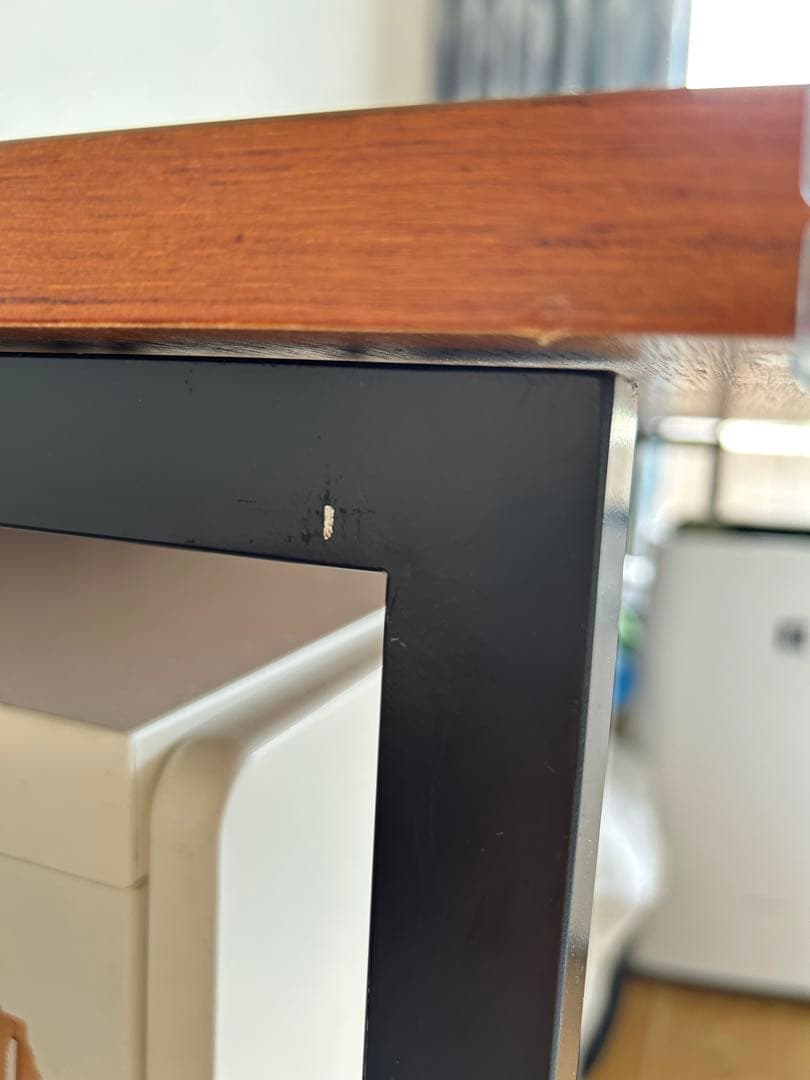 【BISLEY】ビスレー デスク用脚 (Lフット600) スチール ブラック