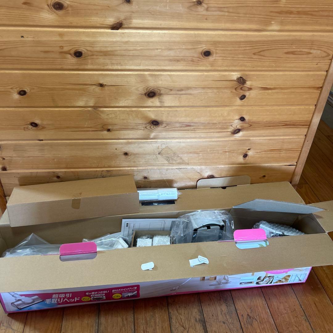 充電式スティッククリーナー ピンク