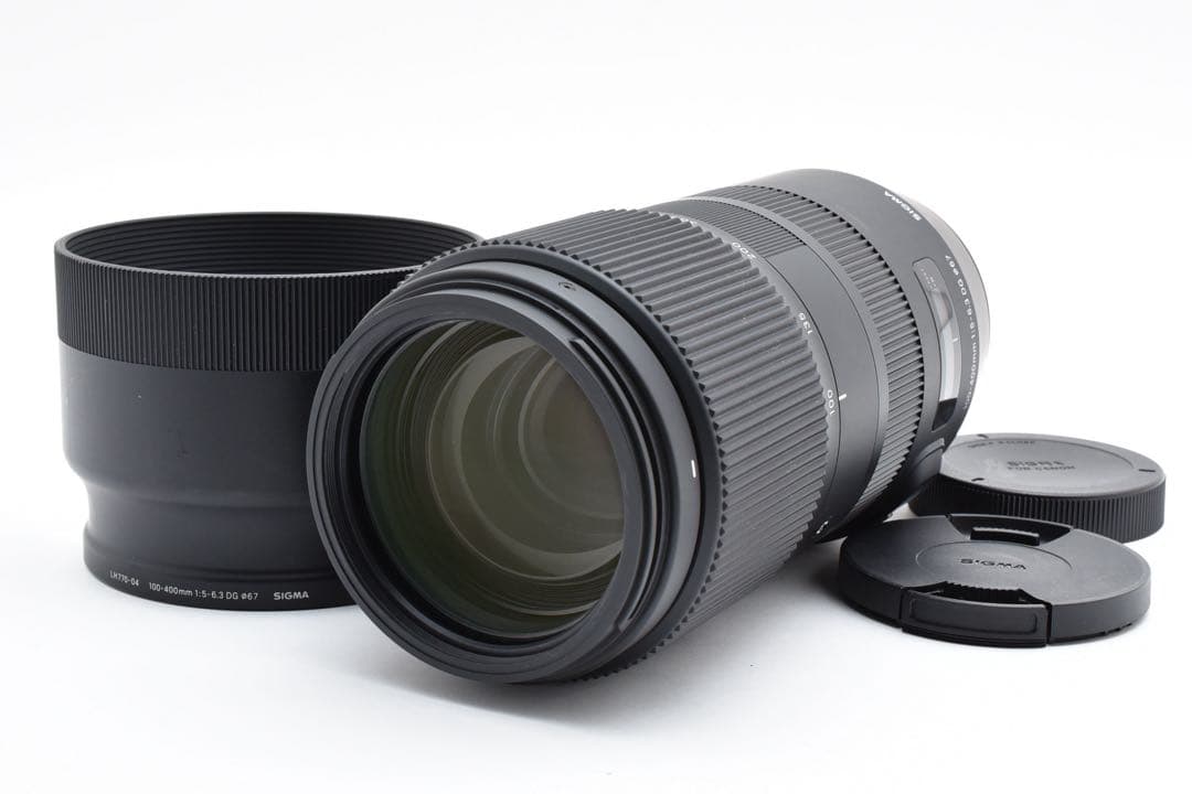 シグマ SIGMA 100-400mm F5-6.3DG レンズ キヤノン