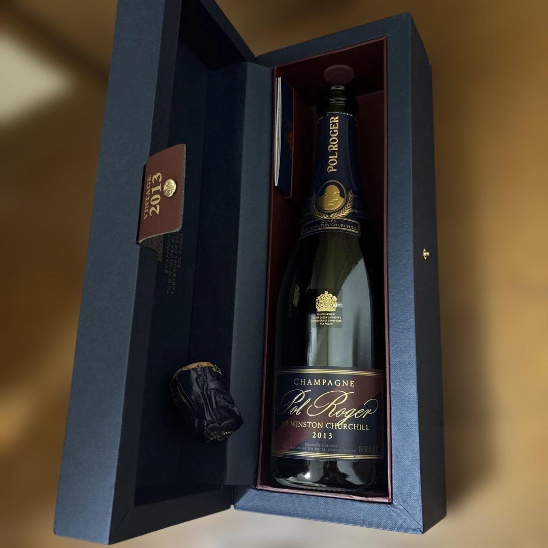【ポル・ロジェ】サー・ウィンストン・チャーチル2013【空ボトル、箱】