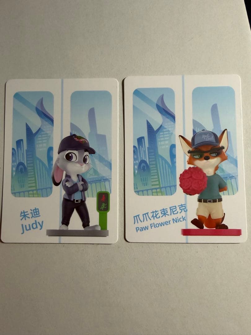 即日発送ズートピア ジュディ ニック フィギュアセット popmart