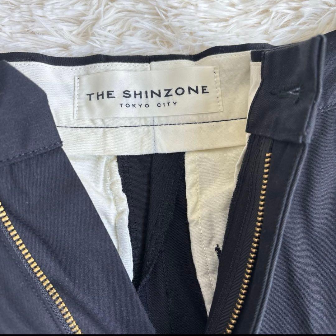 美品THE SHINZONE WASHED HIGHWAIST CHINO 32