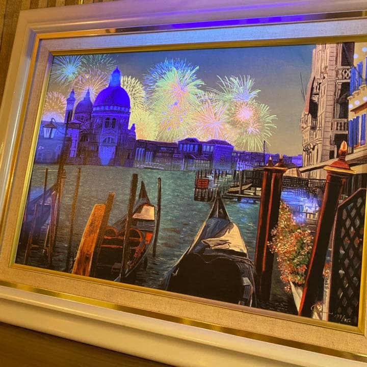 アールグラージュ 絵 絵画 ベニス ピースマン中野作