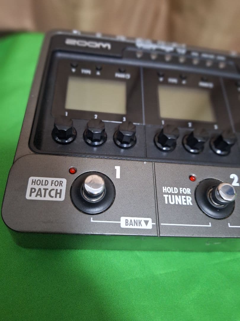 ZOOM G3X マルチエフェクター　純正アダプター・説明書付