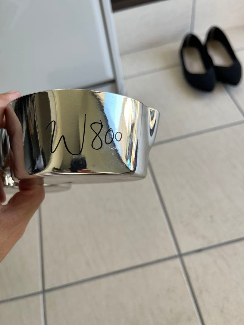 Kawasaki W800 メーターカバー　メッキ1点もの