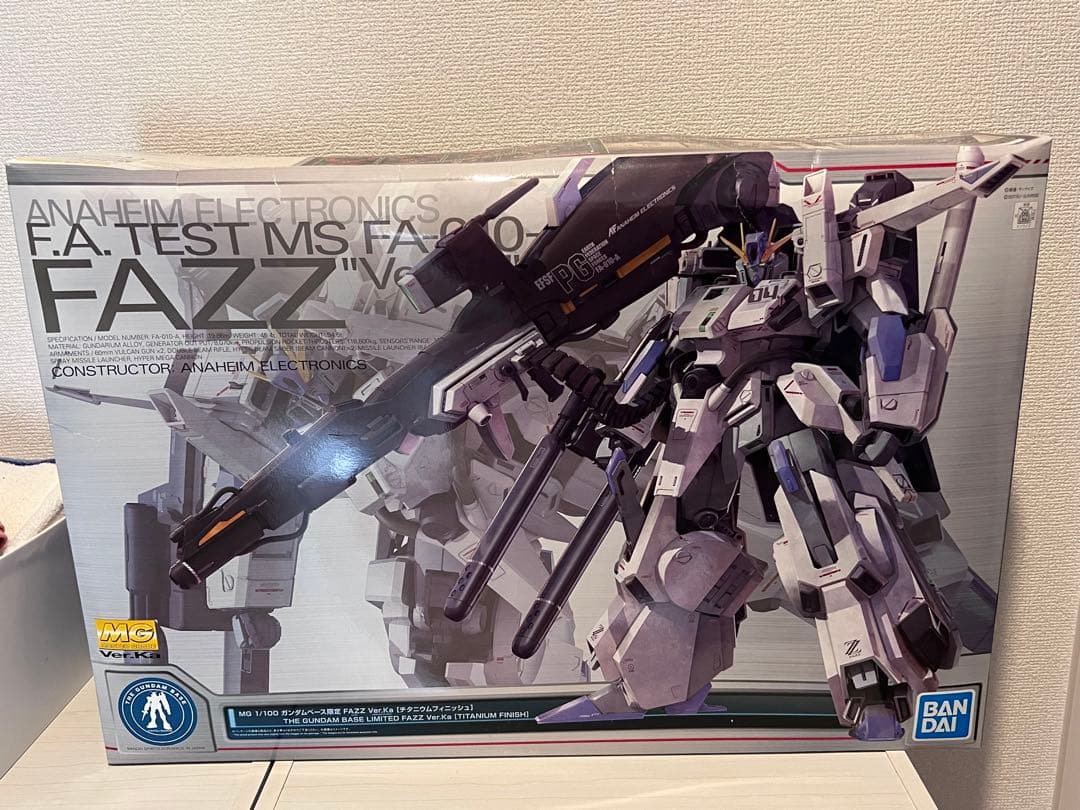 MG FAZZ ver.ka チタニウムフィニッシュ　おまけ付き