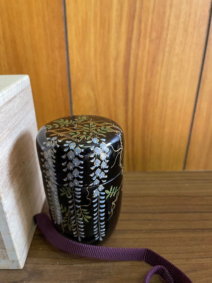 宗景 長棗 藤棚蒔絵