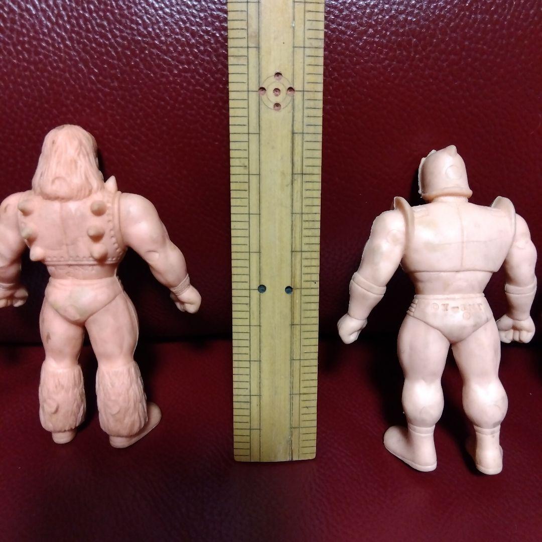 キン肉マン消しゴム　ブロッケンＪｒ、ロビンマスク、モンゴルマン他、6点セット