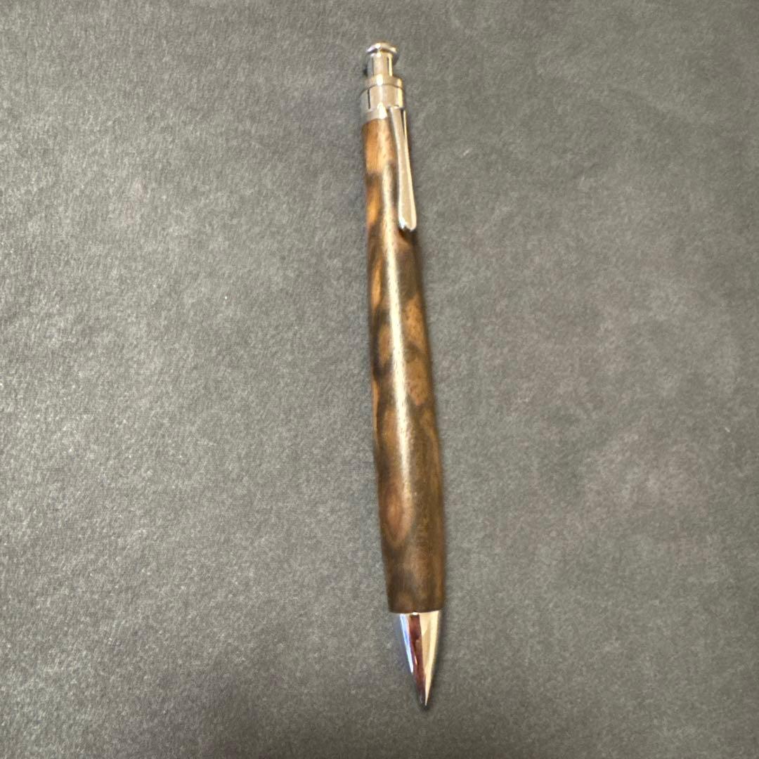 工房楔　ペンシル楔　黒柿孔雀杢