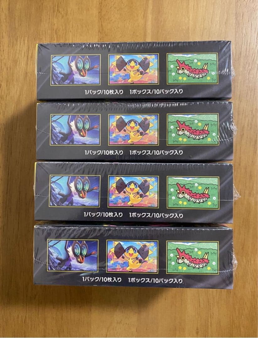 ポケモンカードMEGA ハイクラスパック ドリームex　4box シュリンク付き