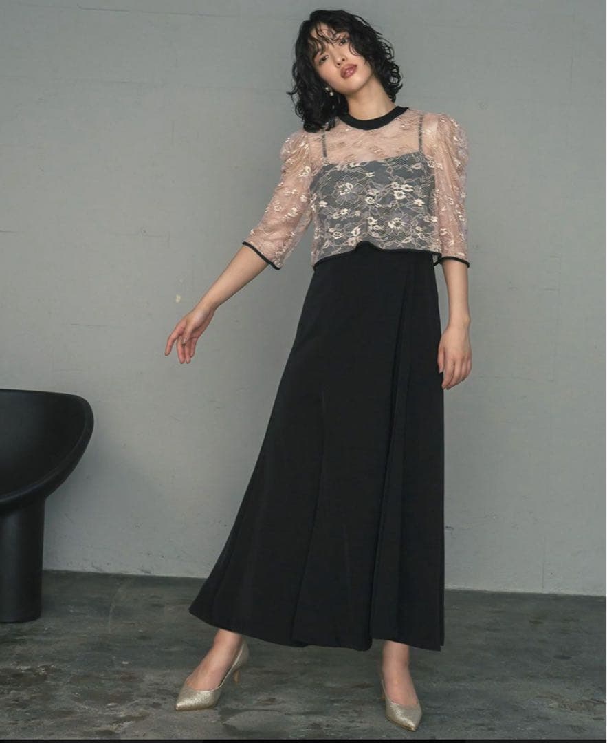 【専用商品】GIRL レースブラウス&マーメイドキャミワンピースセット