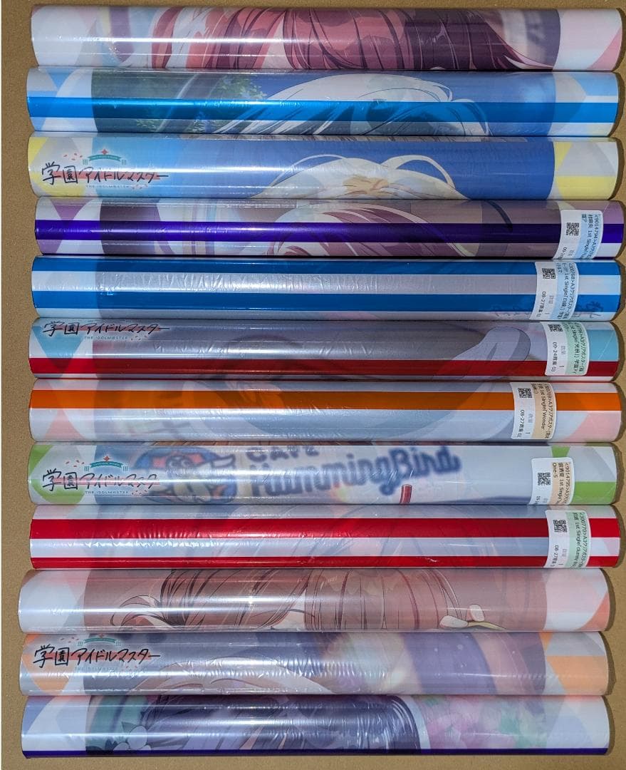 学園アイドルマスター 1stシングル アニメイト クリアポスター 12種