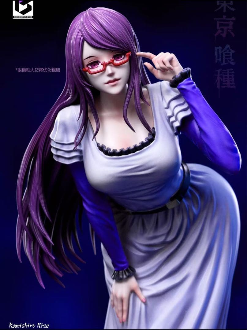 東京喰種 神代利世 かみしろりぜ ガレージキット ガレキ スタチュー①