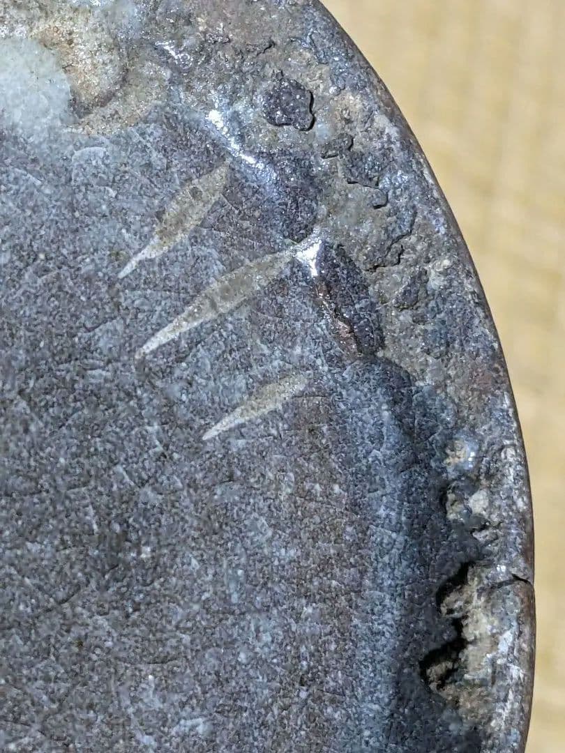 ♦韓国朝鮮陶磁 砂高台 白土象嵌 高麗青磁 瓶 壺 置物飾り 骨董品