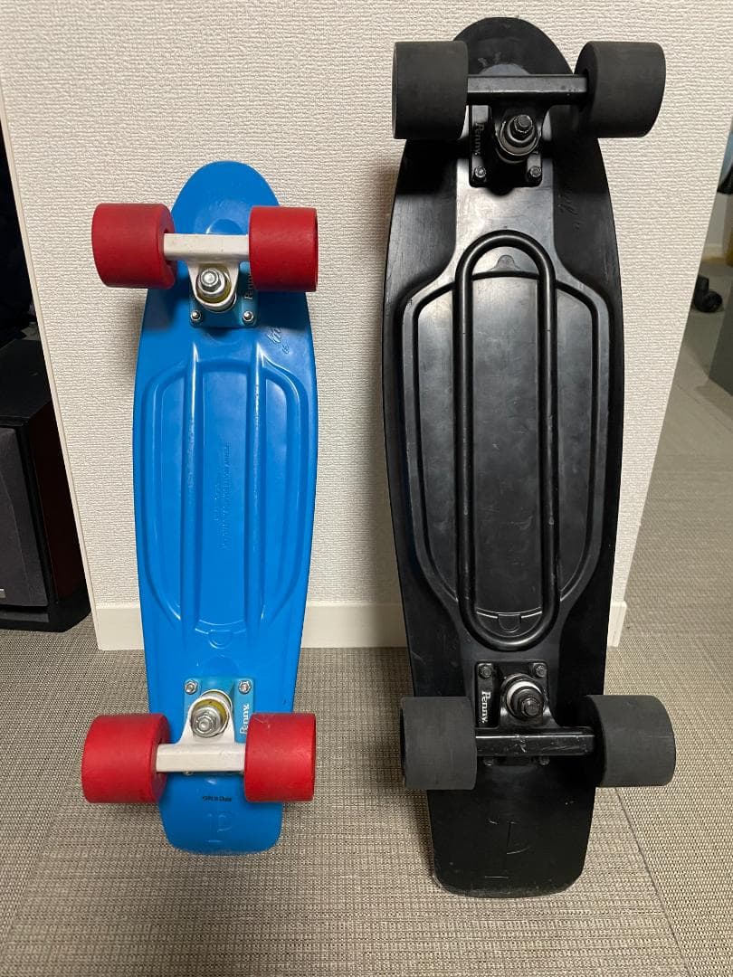 Penny スケートボード セット【22インチ青＆27インチ黒】