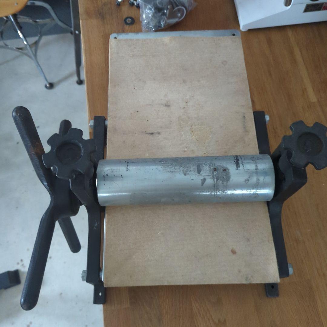 銅版画プレス機