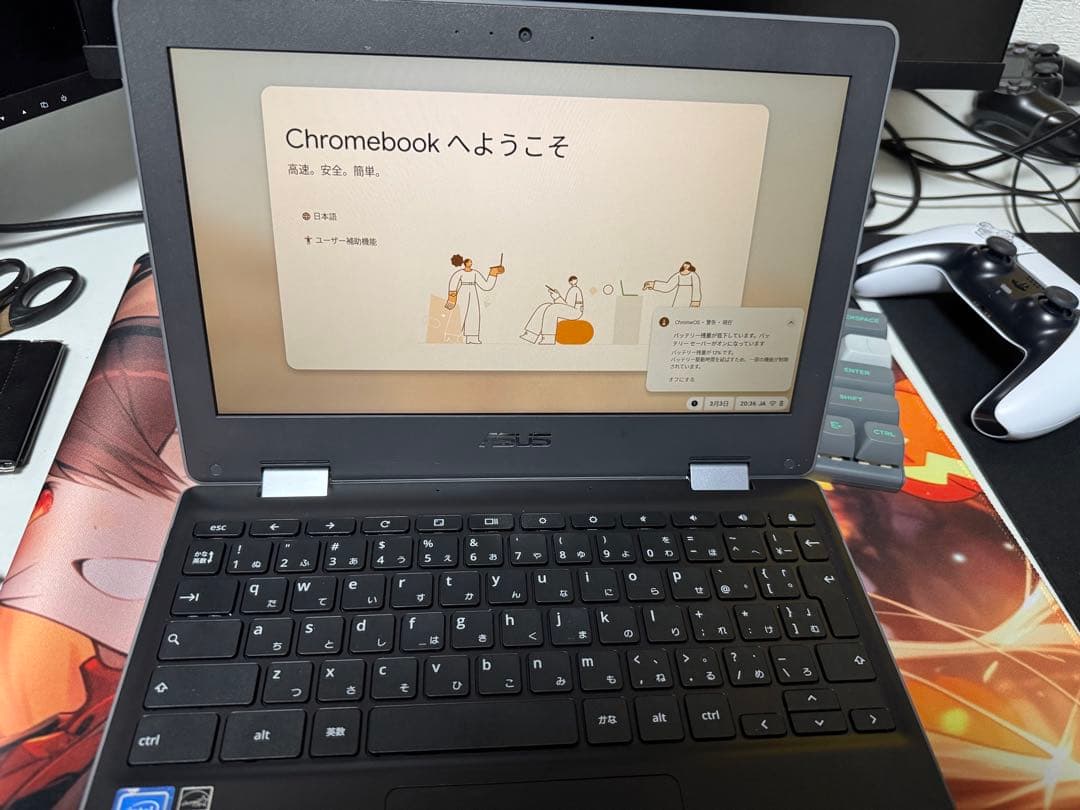 ASUS Chromebook C214MA 11.6インチ