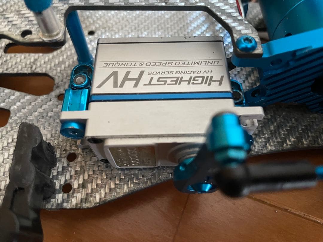 【希少/未走行】タミヤ TA-05 コンバージョン スクエア ホワイトカーボン