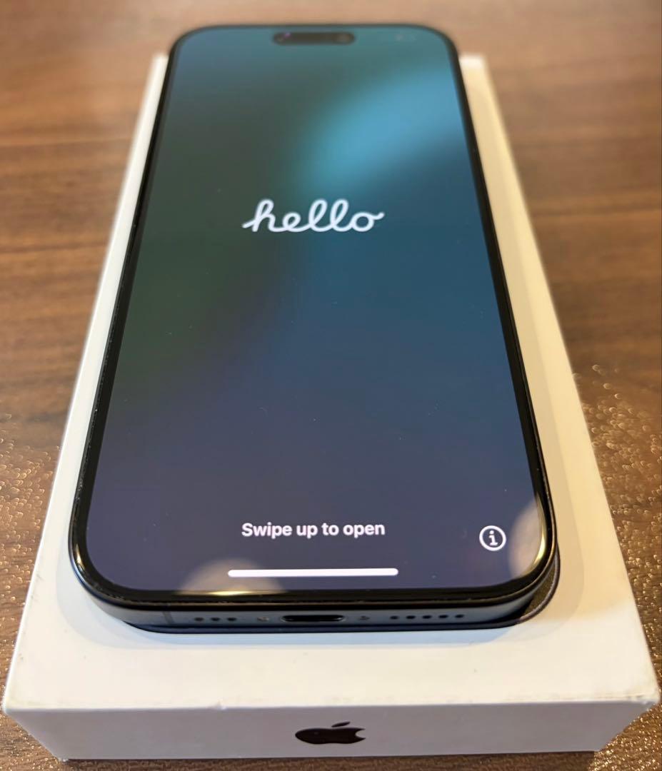 iPhone15Pro 256GB ブルーチタニウム　美品