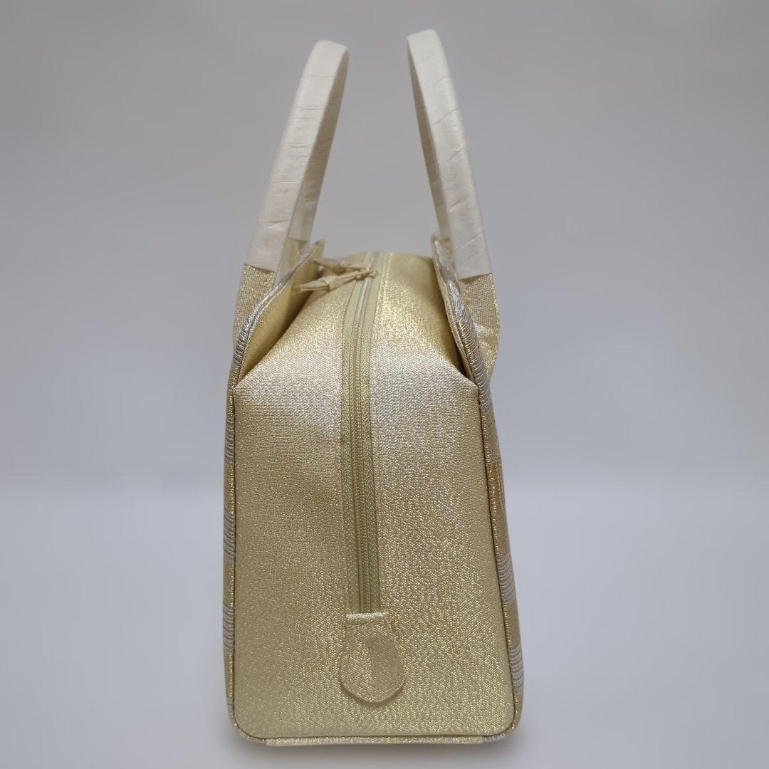 和装バッグ　利休バック　青費バック　バッグ　市松柄　市松　衿秀　和想庵