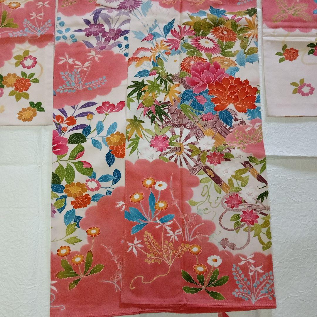 新春セール中！超美品作家物、一級技能士手縫いの加賀友禅の振袖（着画あり）