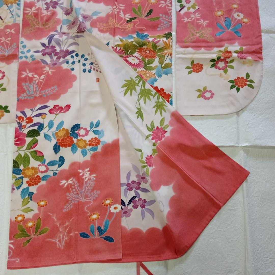 新春セール中！超美品作家物、一級技能士手縫いの加賀友禅の振袖（着画あり）