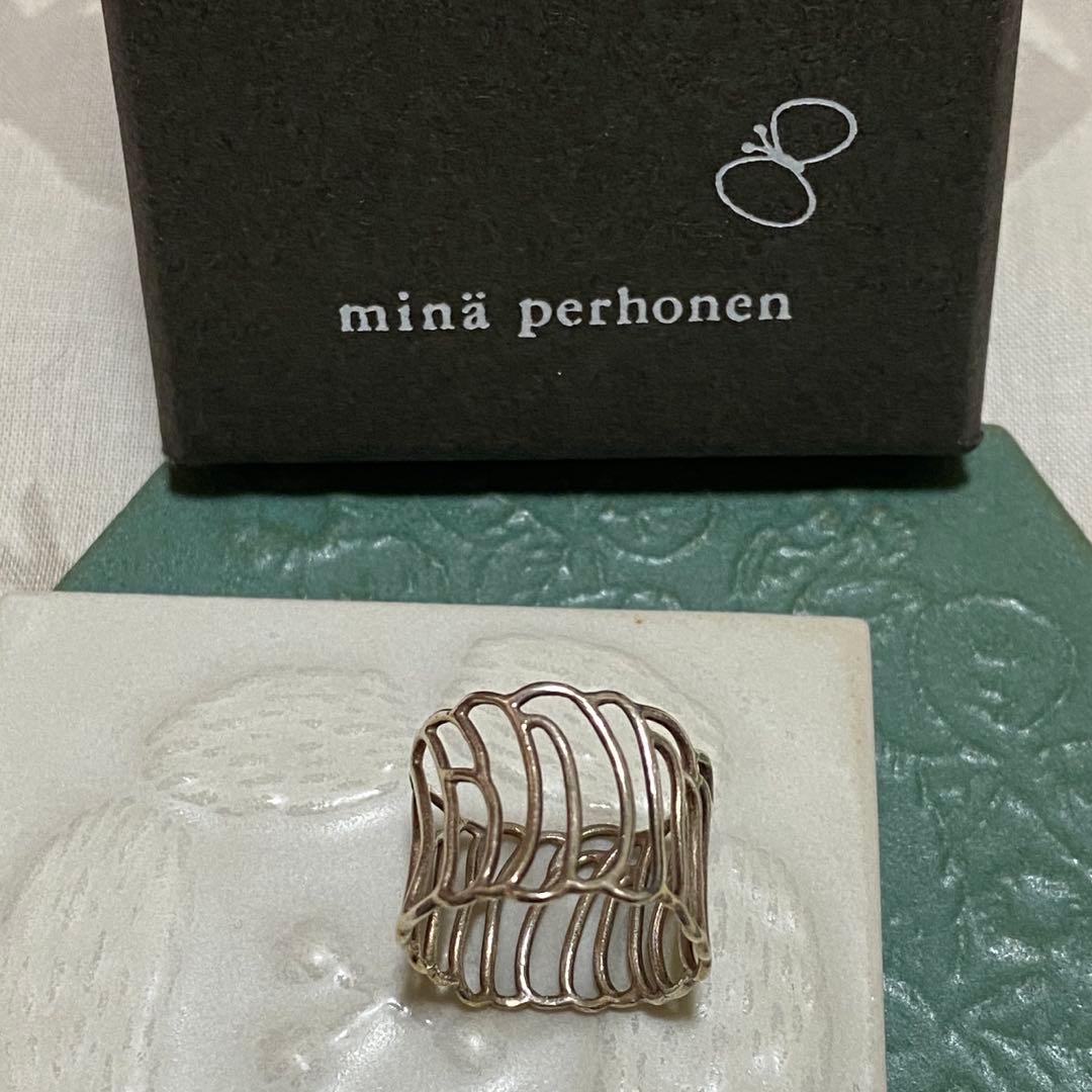 ミナペルホネン　スルカ　sulka リング　シルバー　オマケタイル付
