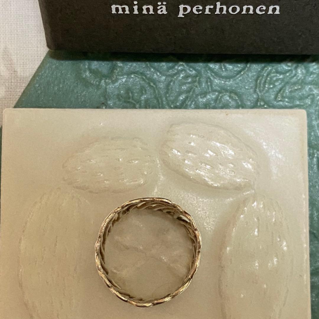 ミナペルホネン　スルカ　sulka リング　シルバー　オマケタイル付