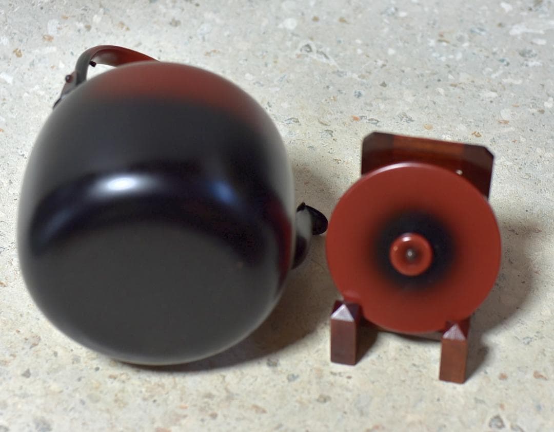 腰黒水次　水指【極上品】　銅製品　お茶道具