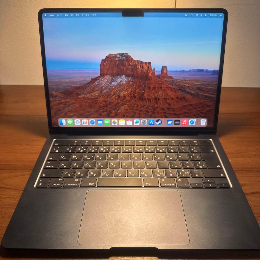 【美品】MacBookAirM2
