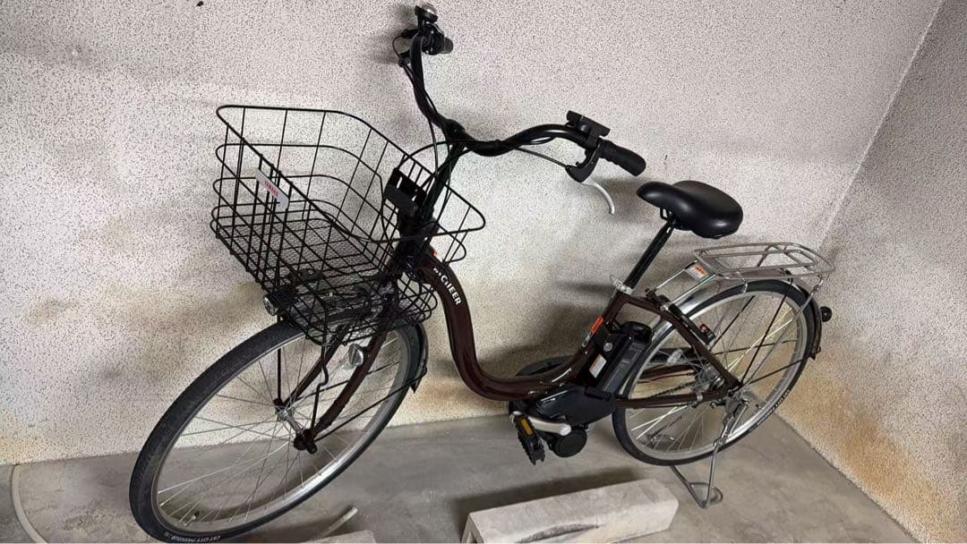 ヤマハ 電動自転車 26インチ 3段変速 8.9Ah 自取