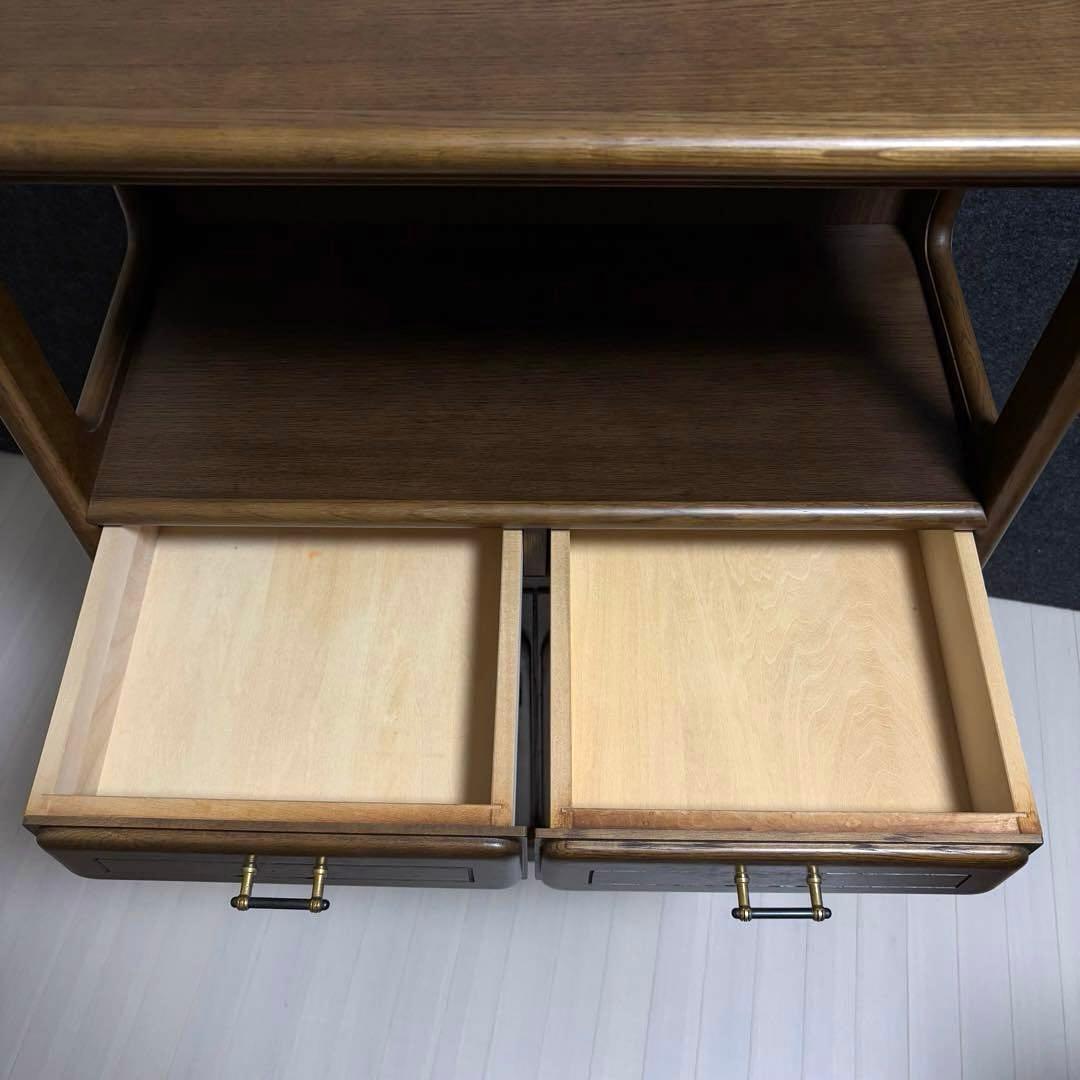 カリモク　キャビネット　サイドボード　電話台　FAX台　花台　飾り台　チェスト