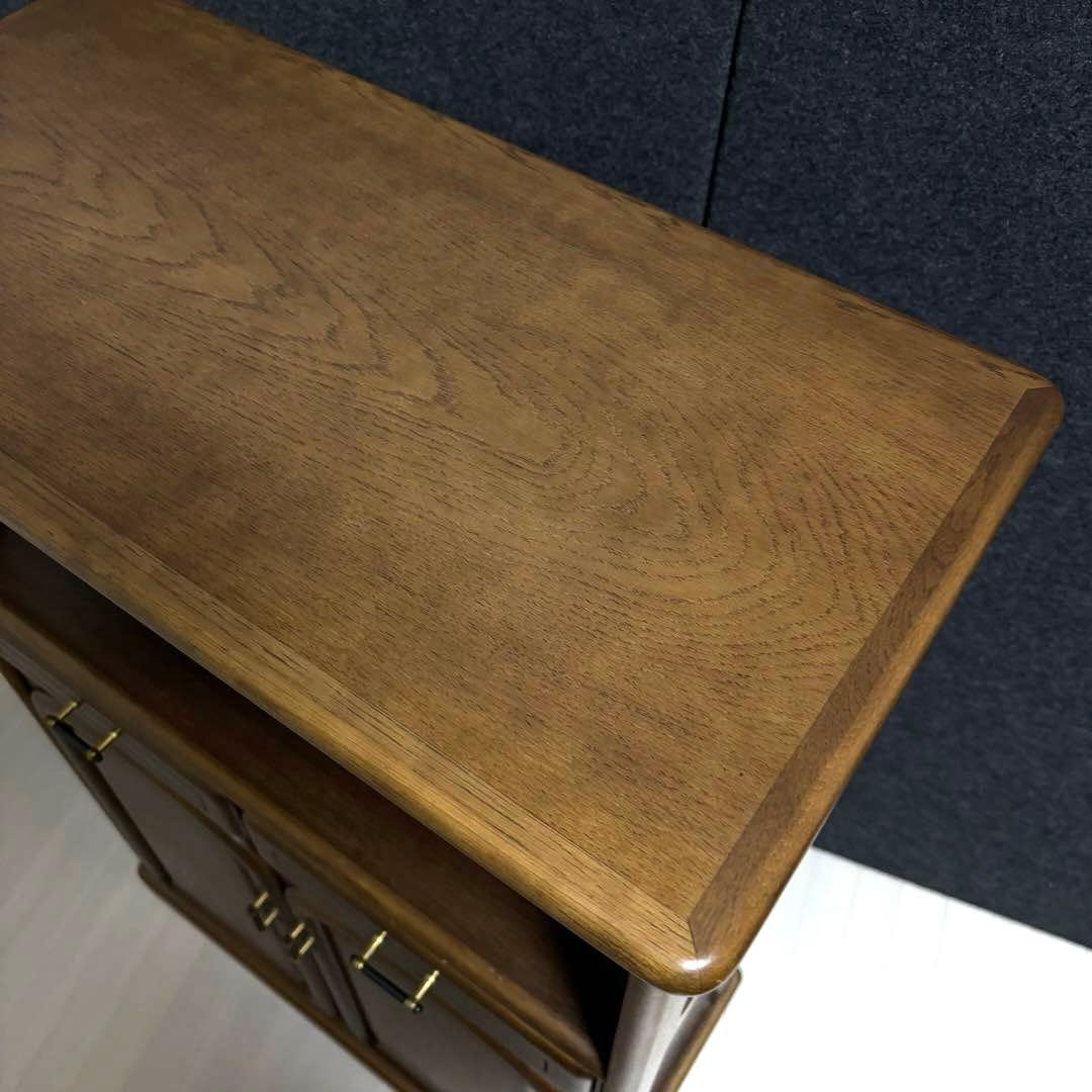 カリモク　キャビネット　サイドボード　電話台　FAX台　花台　飾り台　チェスト