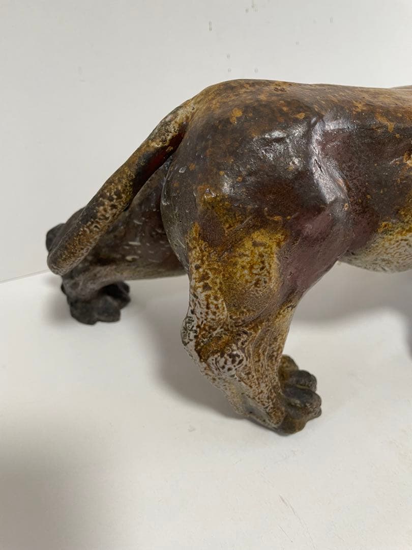 【柴岡一海】備前焼　虎　縁起物　干支　置物　飾り物