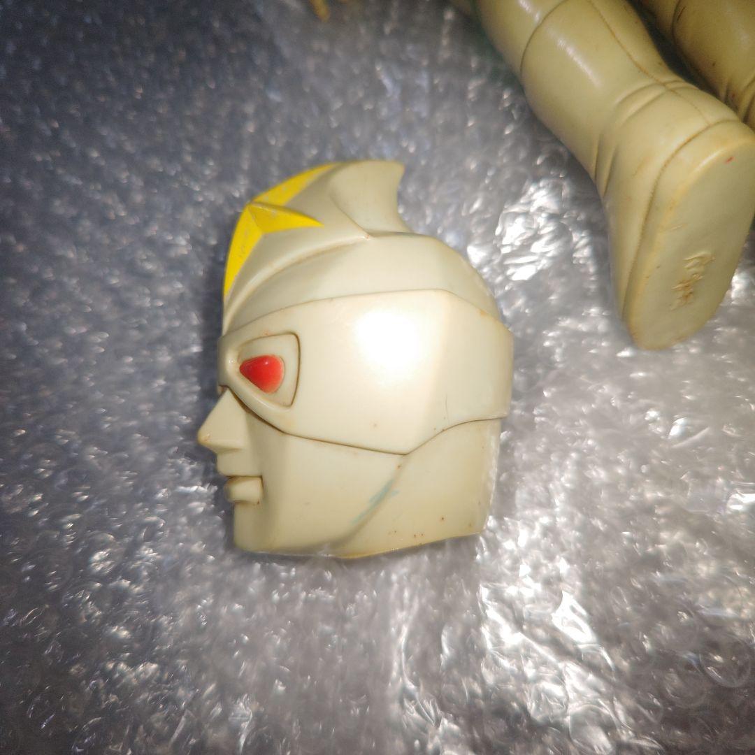 ブルマァク　ミラーマン　ジャイアント　面取れ　ソフビ　38cm　現状品