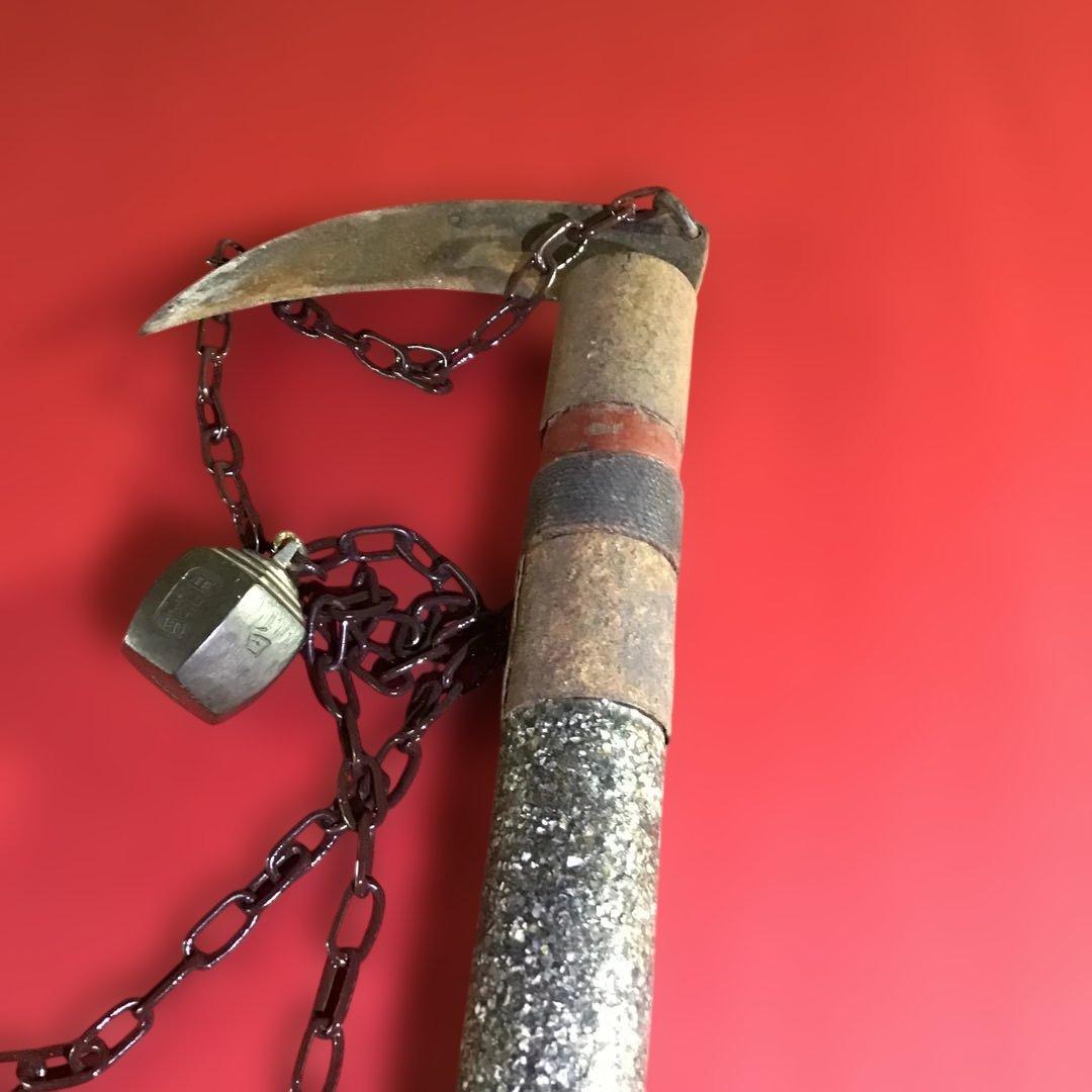 時代鎖鎌　青貝貼　(鎌に刃はありません). s4