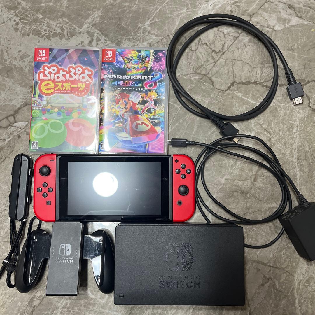 Nintendo Switch本体ぷよぷよテトリスeスポーツ マリオカート8