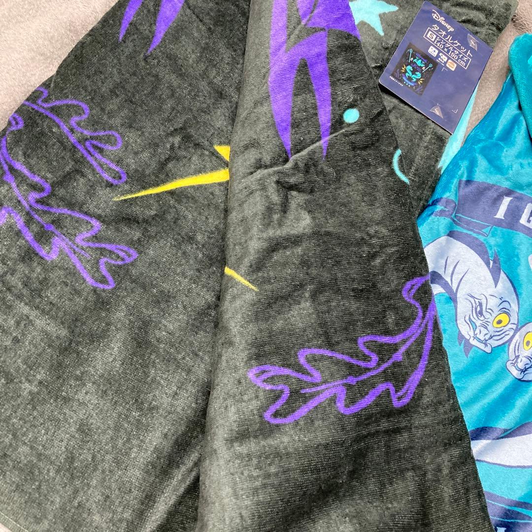 ディズニー　ヴィランズ　アースラ　ジェットサム　フロットサム　ブランケット