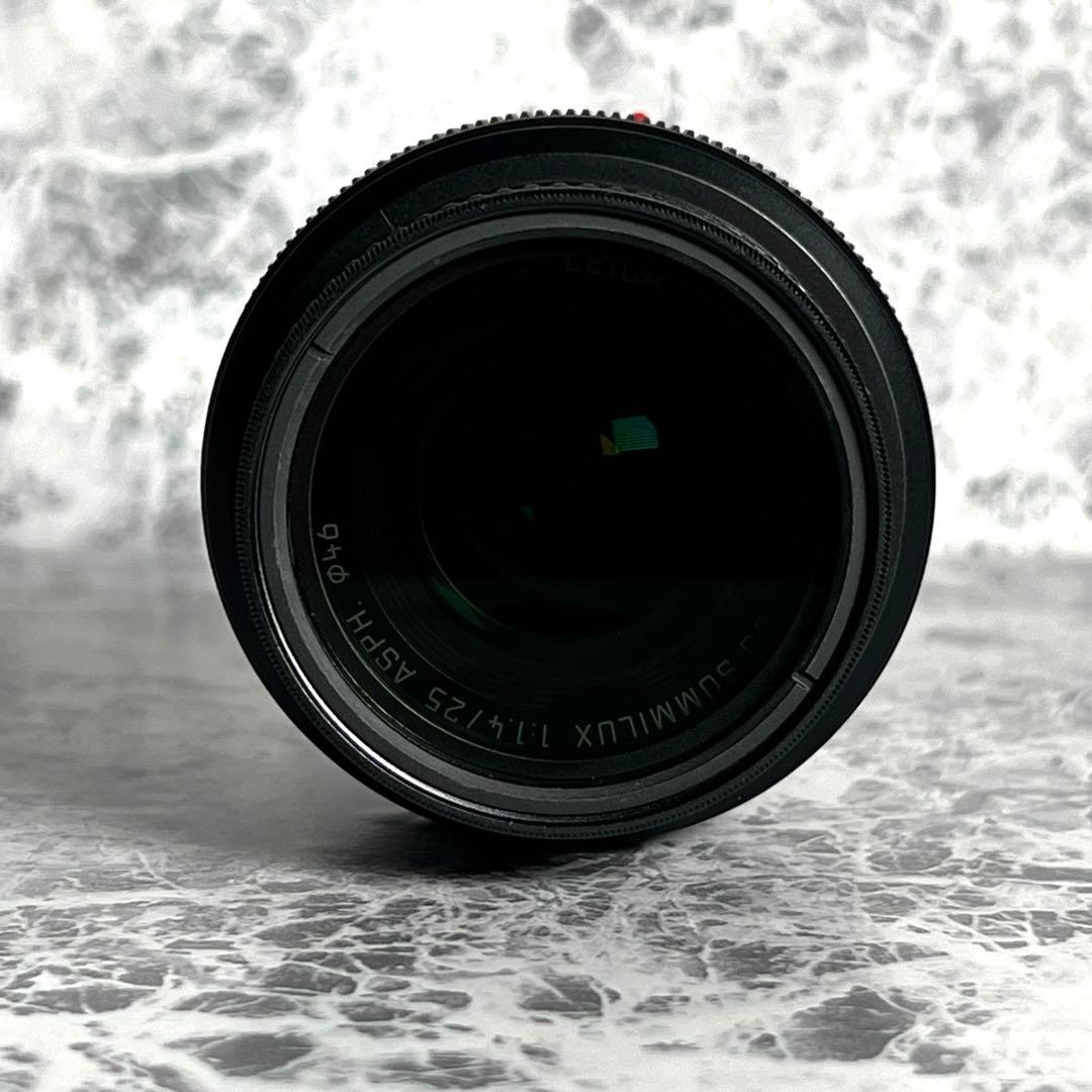 [フード・フィルター付] Panasonic LEICA 25mm F1.4