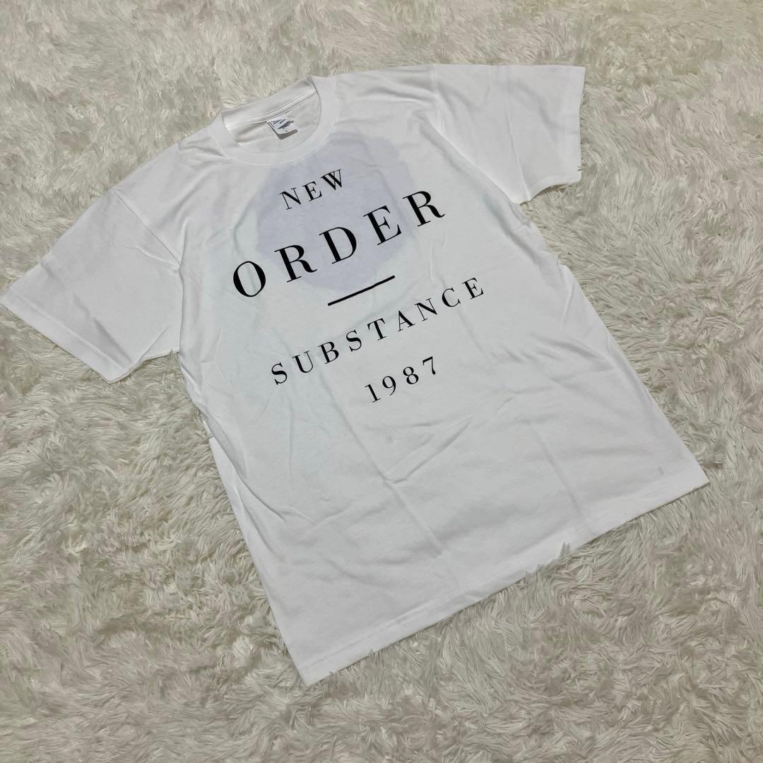 【新品】New Order Tシャツ 2025年来日ツアー ホワイト L