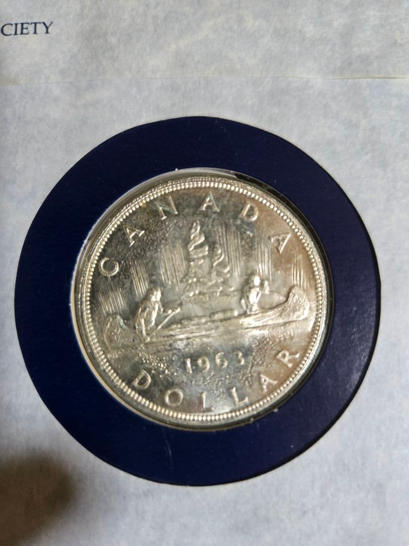 カナダ エリザベス 1963 SV800 イギリス 古銭 フランクリンミント