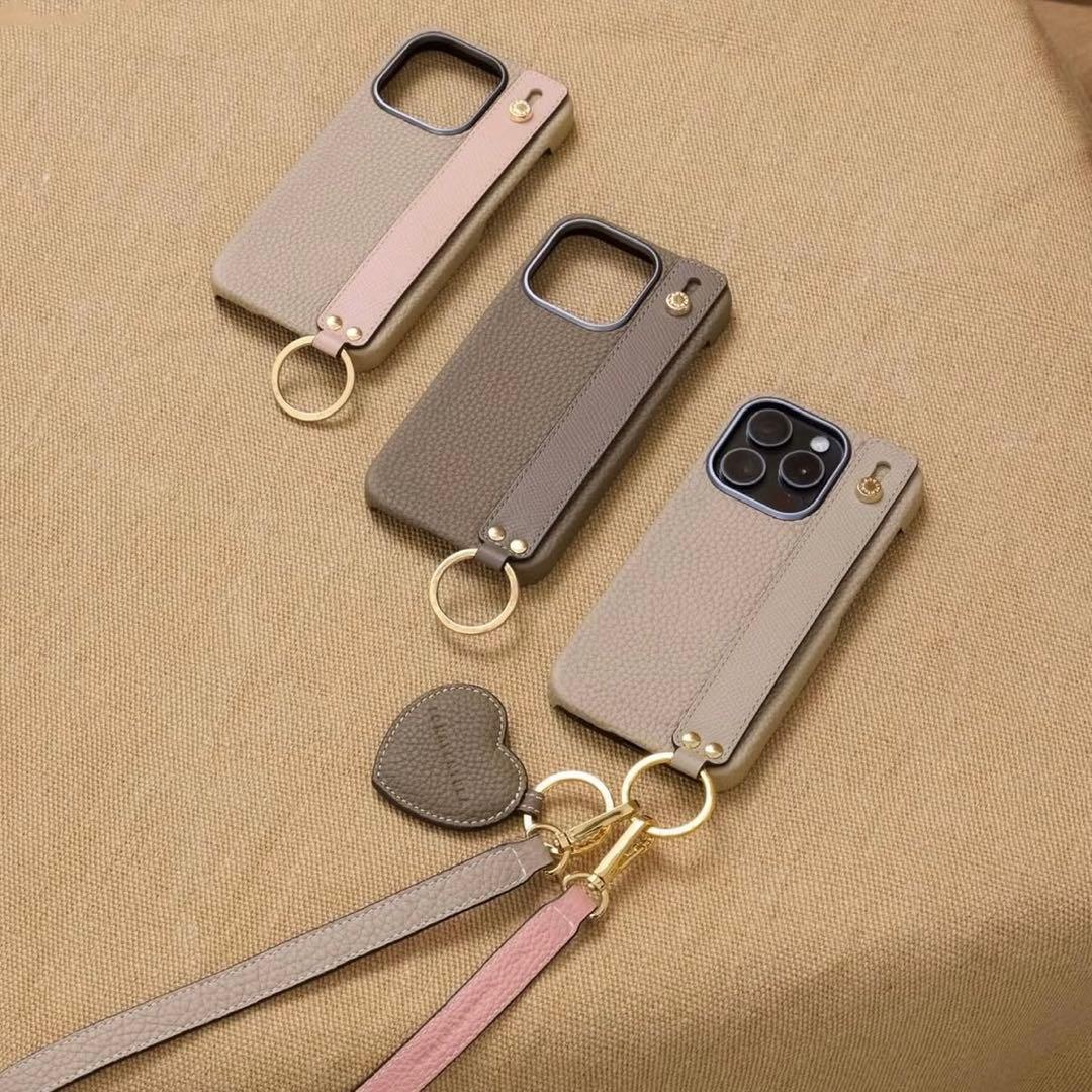 【美品】 ボナベンチュラ スター チェーンキーホルダー シュリンク グレージュ